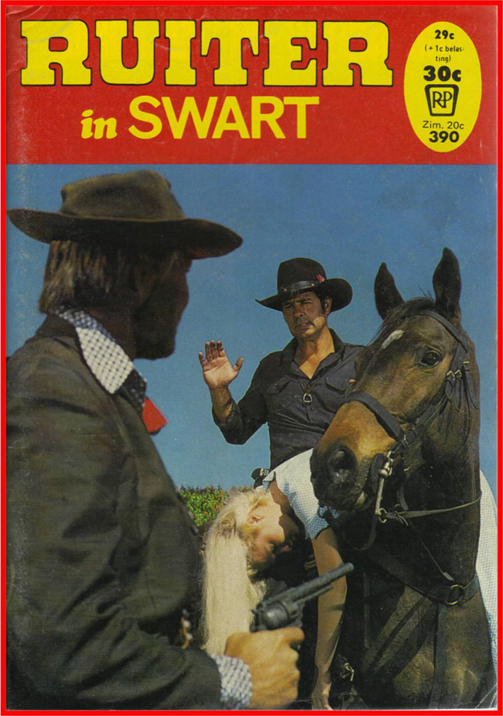 Ruiter in Swart